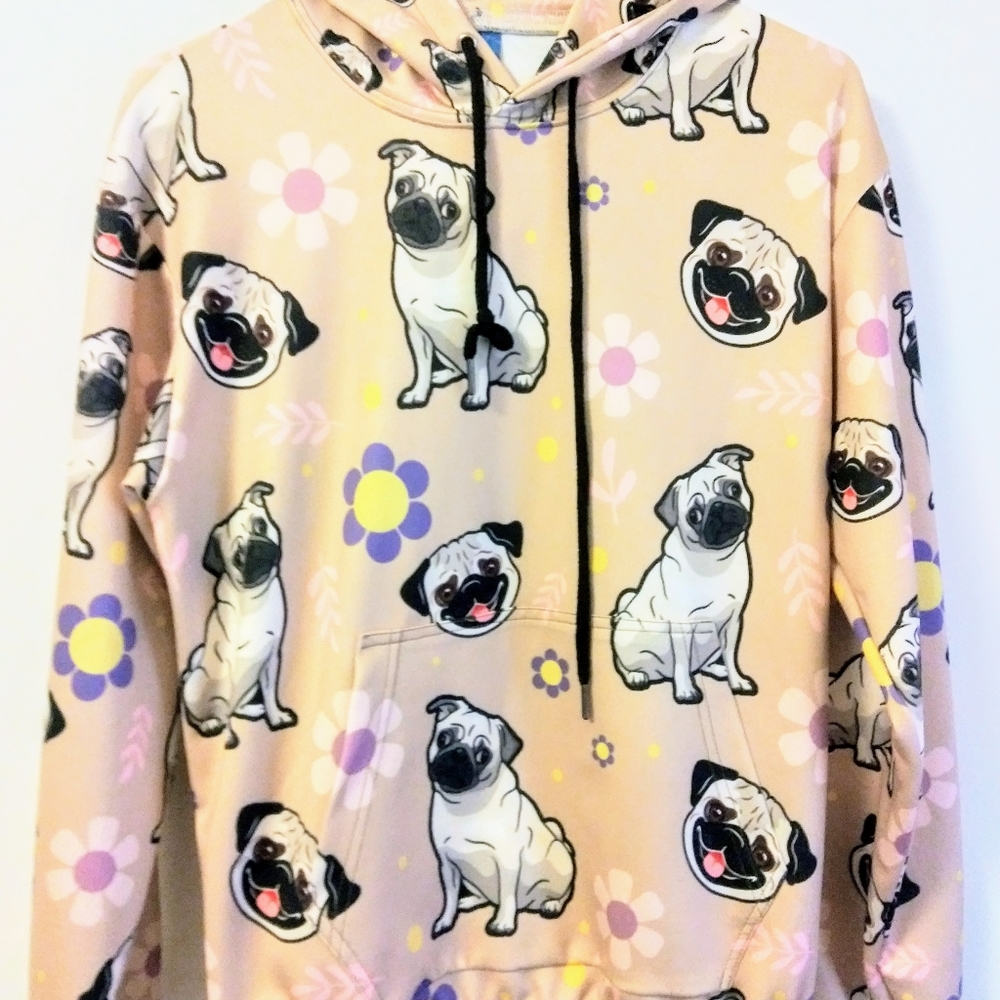 Disney Lots O Pugs Hoodie